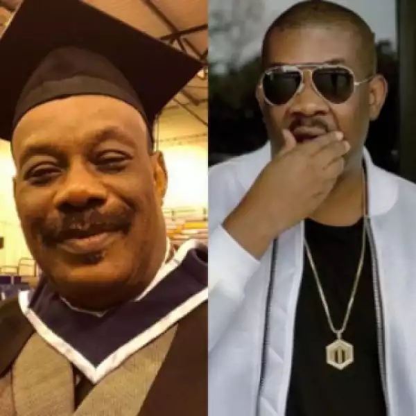 Don Jazzy’s Father Graduates From The University, Don Jazzy Plans A Return